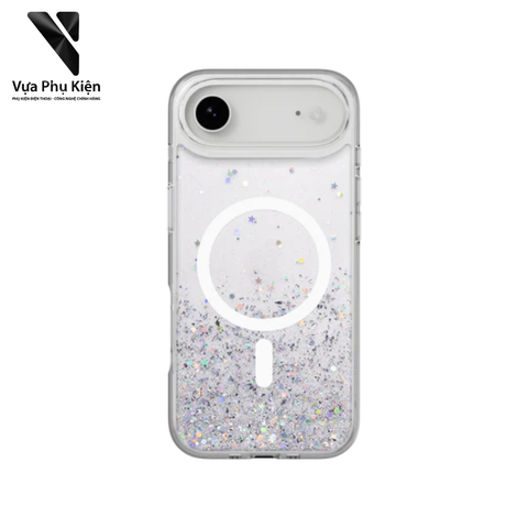 Ốp lưng Switcheasy Starfield M 3D Glitter Shockproof dành cho iPhone 17 Series