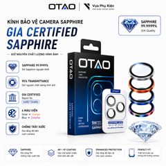 Kính Bảo Vệ Camera OTAO GIA Sapphire Cho iPhone 17 Pro / 17 Pro Max