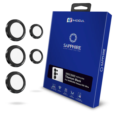 Kính Bảo Vệ Camera Lens Hoda Sapphire Cho Samsung S26 Ultra