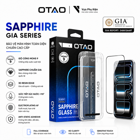 Kính Cường Lực Sapphire OTAO 3D Resin Edge