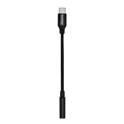 Dây cáp chuyển đổi Philips Type C sang Audio AUX 3.5mm