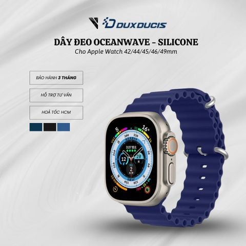 Dây Đeo Dux Ducis OceanWave Cho Apple Watch 42/44/45/49/46mm