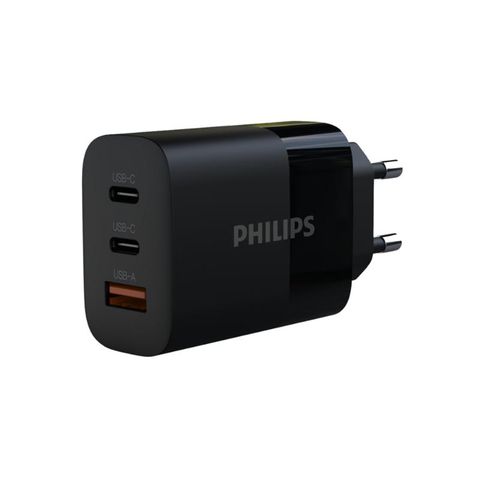Củ sạc nhanh Philips 3in1 PD65W + QC3.0