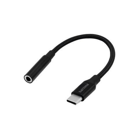 Dây cáp chuyển đổi Philips Type C sang Audio AUX 3.5mm