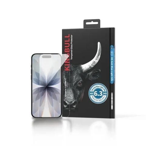 Kính Cường Lực Mipow Kingbull HD Anti Blue Light Premium Silk iPhone 17 Series