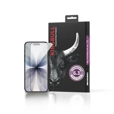 Kính Cường Lực Chống Phản Quang Mipow Kingbull HD Anti-Reflection Silk iPhone 17 Series