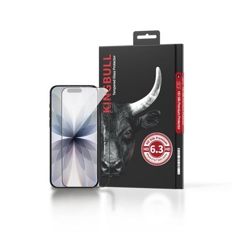 Kính Cường Lực Trong Suốt Mipow Kingbull HD Silk Premium iPhone 17 Series