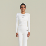  Áo khoác dài tay GOS Twist Wrap mặc 2 mặt cột chéo | Girlsofsports 