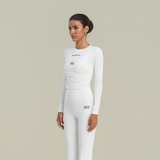  Áo khoác dài tay GOS Twist Wrap mặc 2 mặt cột chéo | Girlsofsports 