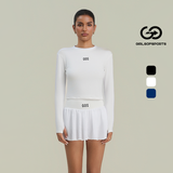  Áo thể thao dài tay nữ GOS Classic Longsleeves form rộng |  Girlsofsports 