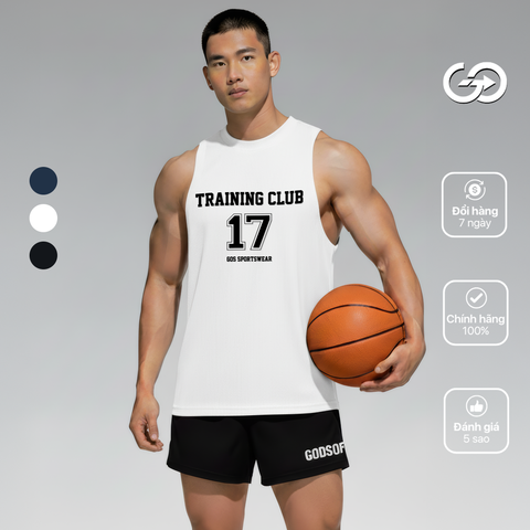  Áo ba lỗ thể thao GOS Training Club 17 S21 