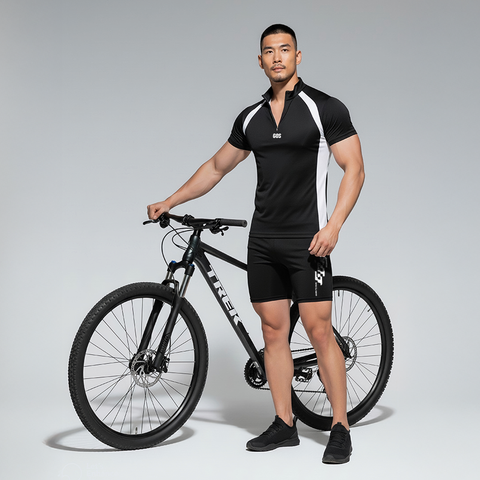  Áo thể thao khóa kéo GOS ZIPPER E1 V2 (phom ôm) 