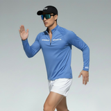  Áo thể thao dài tay GOS CoreZip S19 (phom xuông) 