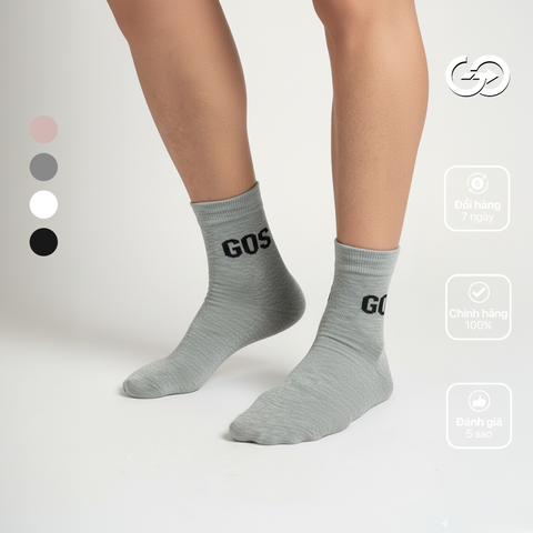  Tất thể thao nam nữ cao cấp GOS Basic S22 