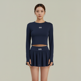  Áo thể thao dài tay nữ GOS Classic Longsleeves form rộng |  Girlsofsports 