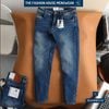 Jean Slim Trơn Indigo QJDWM5125