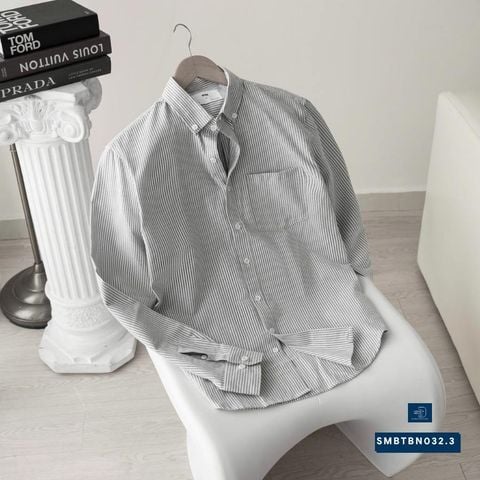  Sơ Mi Sọc Oxford SMBTBN032 