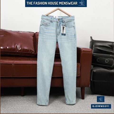  Jean Slim Trơn L.Blue QJDWM5091 