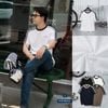 Áo Thun Tay Ngắn Sọc Vai Slim ATBTBN042