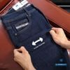 Jean Slim Trơn Xanh Đậm QJDWM5072