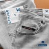 Jean Slim Trơn Xám Nhạt QJDWM5124