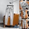 Jean Slim Trơn Xám Nhạt QJDWM5124