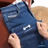 Jean Slim Trơn Indigo QJDWM5073