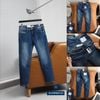 Jean Slim Trơn Indigo QJDWM5125