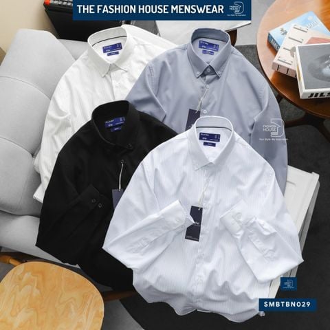  SM Dài Tay Bamboo Slim SMBTBN029 