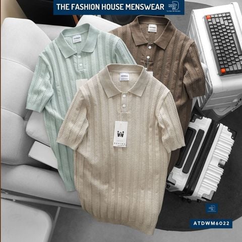  Áo Polo Dệt Kim ATDWM6022 
