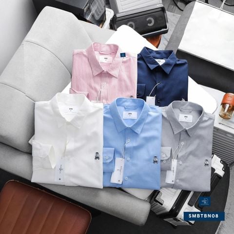  SM Oxford Thêu Gấu SMBTBN08 