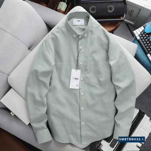  Sơ Mi Sọc Oxford SMBTBN032 