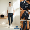 Jean Slim Trơn Indigo QJDWM5092