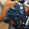Jean Slim Trơn Blue QJDWM6012