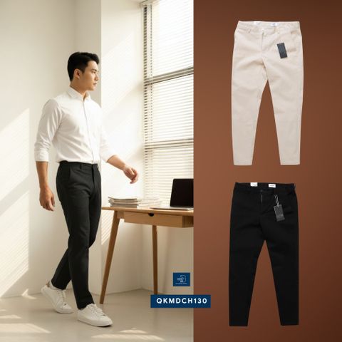  Quần Kaki Slim QKMDCH130 