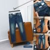 Jean Slim Trơn Blue QJDWM6012