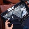 Jean Slim Trơn Xanh Đậm QJDWM5072