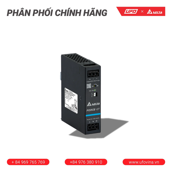  Delta Bộ nguồn DRF-24V120W1GBA 