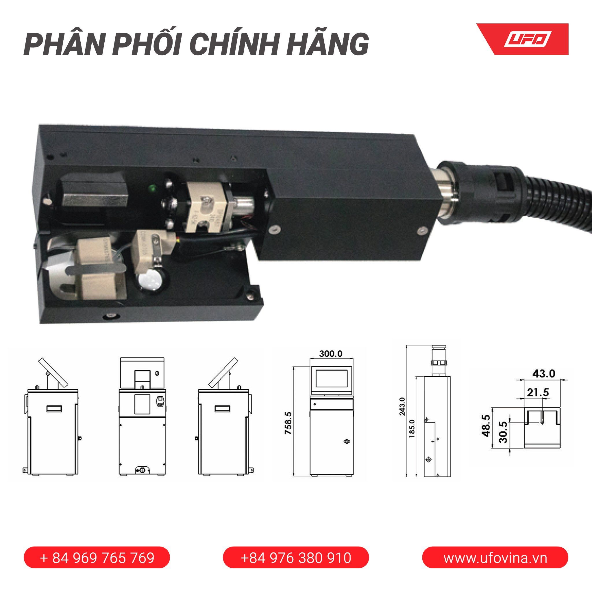  Máy in phun công nghiệp Drucker A1 – Plus Gen2 NEO | In date, mã vạch 