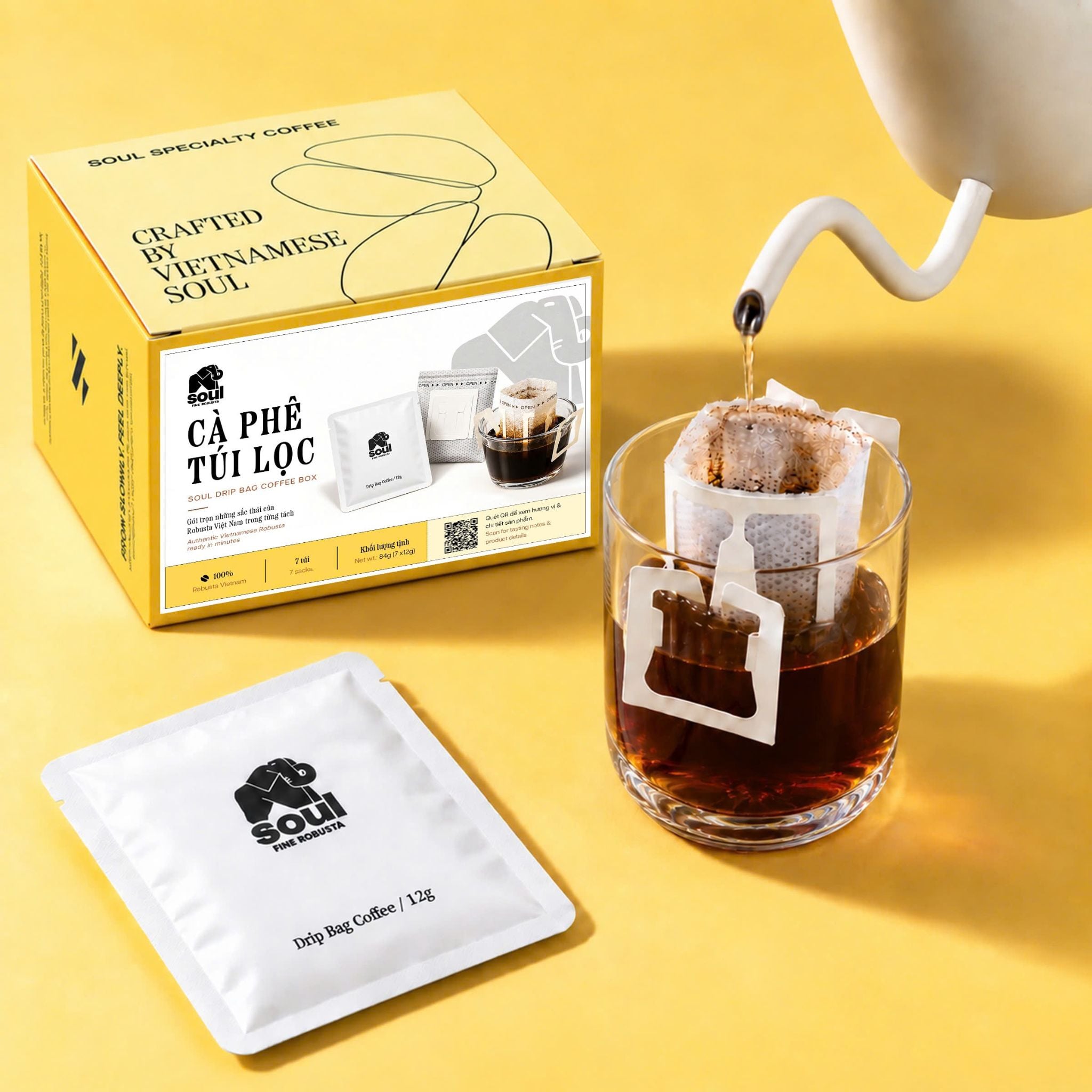  CÀ PHÊ TÚI LỌC DRIP BAG | VIETNAM FINE ROBUSTA 