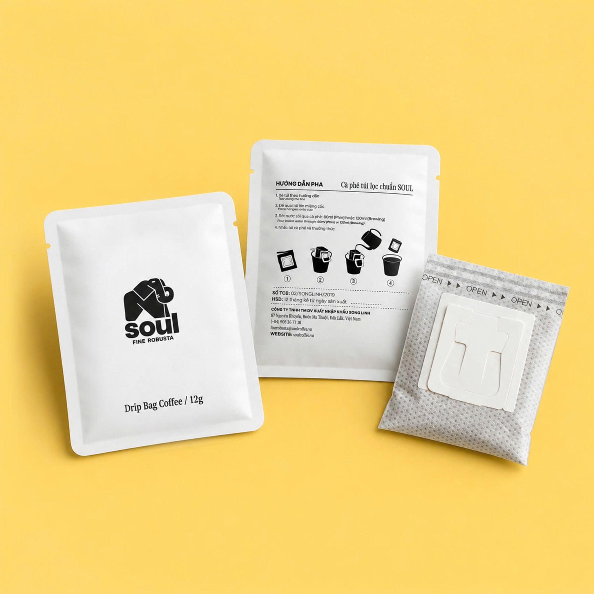  CÀ PHÊ TÚI LỌC DRIP BAG | VIETNAM FINE ROBUSTA 