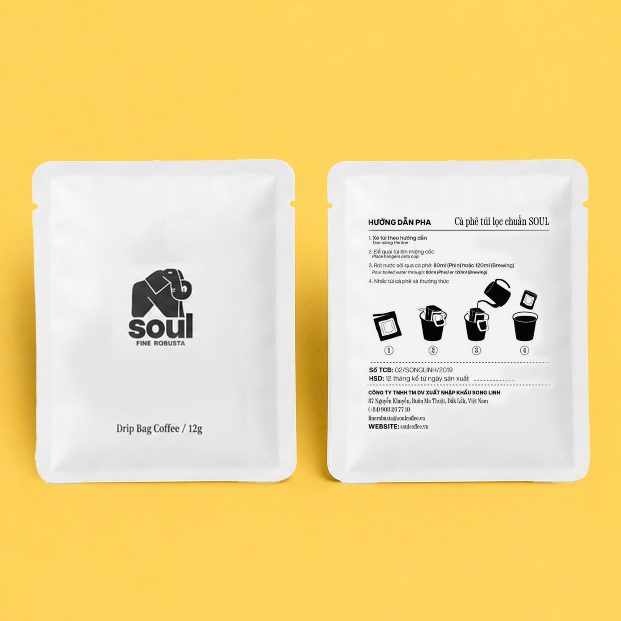  CÀ PHÊ TÚI LỌC DRIP BAG | VIETNAM FINE ROBUSTA 