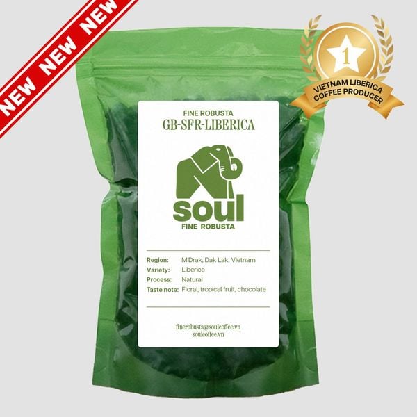  [OUT OF STOCK] [NEW] Liberica - Natural - Dak Lak - Vietnam Specialty Liberica - Top 1 Southeast Asia Green Coffee 2025 