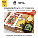  COMBO PHA PHIN 4 MÓN: HỘP QUÀ CÀ PHÊ EXPERIENCE 01 