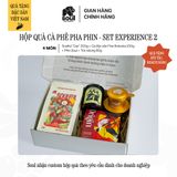  COMBO PHA PHIN 4 MÓN: HỘP QUÀ CÀ PHÊ EXPERIENCE 02 