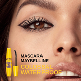 (HSD: 7/2027) Mascara Làm Dày Mi Gấp 10 Lần & Ngăn Rụng Mi Màu Đen Maybelline Colossal Waterproof Black 9.2ml