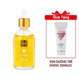 (HSD: 7/2026) Serum Tinh Chất Vàng 24K Ampoule 100ml Tặng Kem Dưỡng Thể Trắng Da Chống Nắng WHISIS Premium Collagen Whitening Body Lotion 200ml