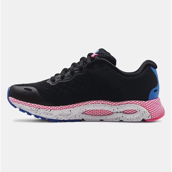 (HÀNG XẢ KHO CÓ LỖI) Giày Chạy Bộ Nữ Under Armour Fw Hovr Infinite 3 Running Cushioned W Black/Electro Pink 3023556-003