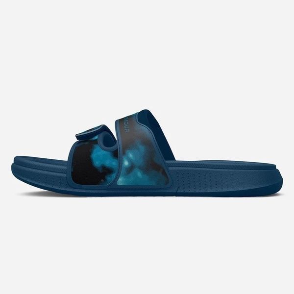 (HÀNG XẢ KHO CÓ LỖI) Dép Tập Luyện Nữ Under Armour UA FW ANSA LIFESTYLE SLIDE W FUSE TEAL/PETROL BLUE/PETROL BL 3025404-300
