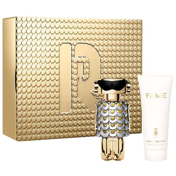 (HSD: 12/2026) Bộ Nước Hoa Nữ Paco Rabanne Fame EDP 80ml + Body Lotion 100ml (DEAL BOM TẤN 999K)